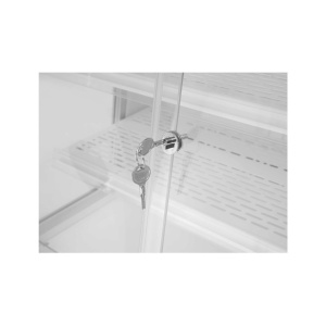 Vitrina frigorifica de prezentare interval temp. 0/6C, 1300 W, corp inox, ARKTIC by Hendi, 920x847x(H)1465 mm, Clasa energetica D - Img 2
