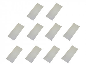 10 darabos készlet, 280 x 115 mm, 80-as szemcseméret, fehér, Bosch, téglalap alakú csiszolószalagok