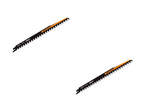 2 darabos szablyafűrészlap készlet zöld/szürke ágakhoz, 240mm, Dedra