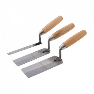 3 darabos kőműves simító készlet, 13, 38, 51mm, Silverline