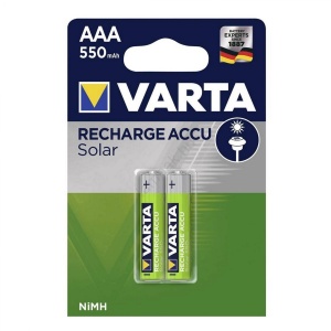 Acumulator AAA, 550 mAh 2 buc/pachet Solar