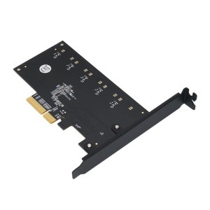 Adapter, bővítő, 5 portos SATA 3.0, PCI- Express, ömlesztett termék, Orico - Img 3