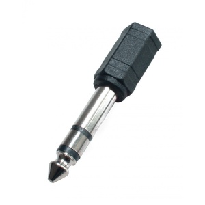 Adaptor audio, mufă stereo 6,3 mm - stereo 3,5 mm