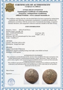 AELIA FLACCILLA ( 379-386 AD ) - Moneda Antica Romana - Img 3