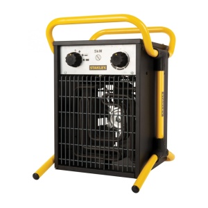 Aeroterma industriala 5000W, alimentare 400V trifazat, 3 trepte, termostat, carcasa metalica, ST-05-400-E