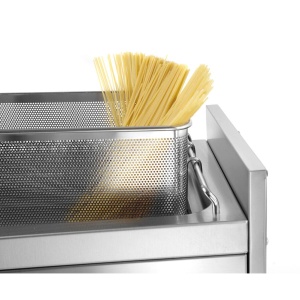 Aparat de gatit paste Hendi, capacitate 10L, cu scurgere, 230V/3500w, 330x600x(H)38mm - Img 2