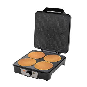 Aparat de preparat vafe, 4 x d11 cm, 1200 W - Img 1
