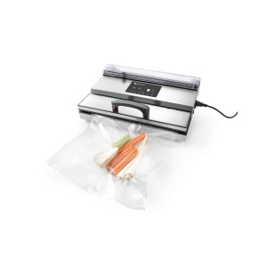 Aparat de vidat profesional Hendi Kitchen Line, 550W, pompa dubla de capacitate mare 16lt/min, inox, 490x260x(H)145 mm - Img 2