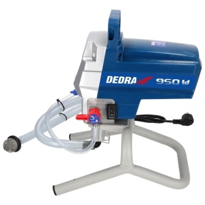 Aparat vopsit electric, pulverizator fara aer de vopsea, 950W, 250 Bar, 2.1L/min, furtun 15m, Dedra - Img 10