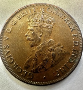AUSTRALIA - GEORGE V - HALF PENNY 1926 - Img 2