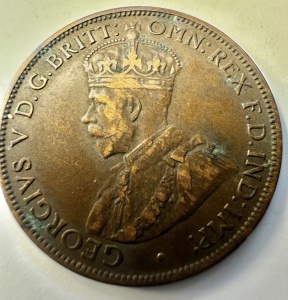 AUSTRALIA - GEORGE V - ONE HALF PENNY 1913 - Img 2