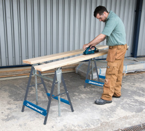 Banc de lucru heavy duty reglabil, 150Kg, 810 x 685 mm, Silverline - Img 2