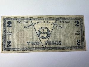 Bancnotă rară Filipine 1942 – 2 Pesos – Negros Occidental Emergency Issue – WWII - Img 4