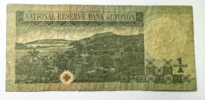 Bancnota Tonga - 1 Paanga 1995 - Img 2