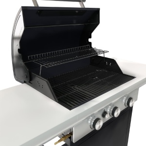 Barbecook BC-GAS-2002 Spring 3112 grătar pe gaz cu depozitare, 133x57x115cm - Img 3
