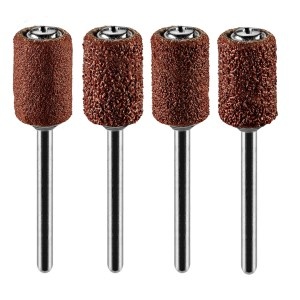Benzi slefuire 6.3mm, K60-80-120-240, set 100 buc + coada 3.2mm, set 2 buc