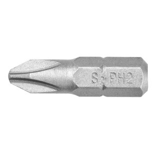Bit surubelnita PH2, 25mm,1/4'', 20 buc set