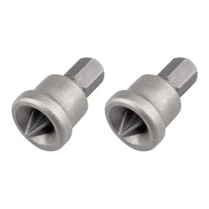 Biti cu ingropare capat PZ1 x 25 mm, 2 buc.