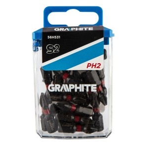 Biti impact, PH2 x 25 mm, set 20 buc