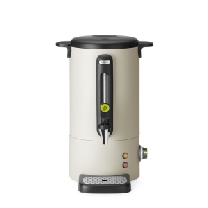 Boiler pentru bauturi calde alb mat 9 l, HENDI Uniq, Design de Bronwasser, 220-240V/950W, 307x330x(H)450mm - Img 1