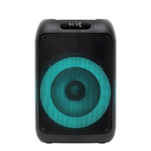 Boxa portabila petrecere KARAOKE Boombox, bluetooth, usb, card, 50W, sunet puternic, microfon,LED RGB, SAL PAR200 - Img 9
