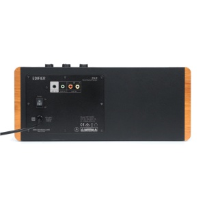 BOXE EDIFIER desktop bluetooth, RMS: 70W (2 x 20W, 2 x 15W), Bluetooth 5.0, RCA, AUX, Line-Out, brown, "D12-BR" - Img 4