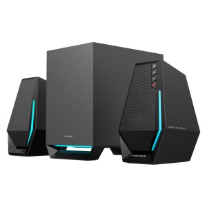 BOXE EDIFIER Gaming 2.1, RMS: 30W(2 x 7.5W + 15W), bass 4",control volum,BT/USB-A/USB-C/AUX, sound mode:Music/Game/Movie, 10 x LED RGB, frecv. rasp 93Hz-20KHz, USB power,black, "G1500MAX-BK" - Img 4