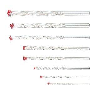 Burghie pt beton, 3-10 mm, 8 buc -set