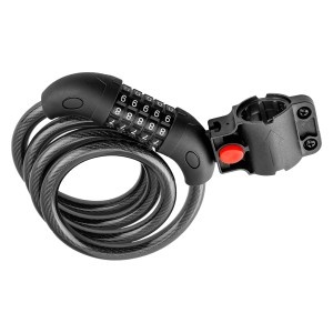 Cablu antifurt bicicleta, cod cifru