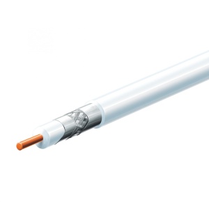 Cablu coaxial, 75 Ohmi, 100 m/rolă