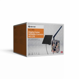 Cameră de vânătoare și supraveghere animale, ferma, padure, sim 4G, 4K Ultra HD, 48 MP, panou solar 5W inclus, acumulator 5200 mAh, Night Vision Invizibil, Live Stream, IP67, Denver WSL-8050 - PRODUS RESIGILAT - Img 5