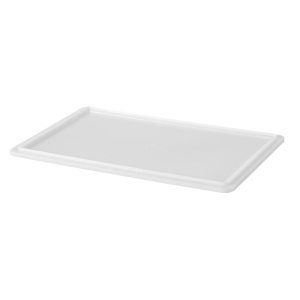Capac pentru cutii de aluat de pizza, AmerBox, Profi Line, Alb, 600x400mm, Rectangular