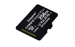 CARD MicroSD KINGSTON, 256 GB, microSDXC, clasa 10, standard UHS-I U3, "SDCS2/256GBSP"