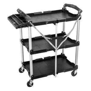 Carucior pliabil 75 kg cu organizator