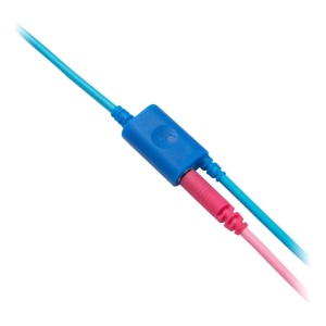 Casti audio cu fir pentru copii, protectie sunet 85dB, albastru, ideal telefon, PC, Motorola - Img 6