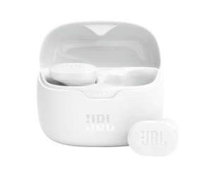 Casti in-ear JBL Tune Buds, True wireless, Active Noise Cancelling, Bluetooth, 4 Microfoane, Autonomie 48H, IP54, Alb - Img 9