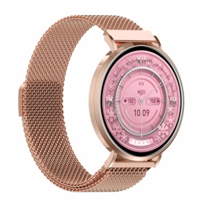 Ceas Smartwatch Denver SWC-394RG ROSE GOLD, Ecran AMOLED 1.32", curea metalica, Bluetooth Calling, autonomie pana la 5 zile - Img 5