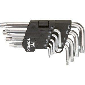 Chei CrV tip TS10-50 in 5 puncte, set 9 buc