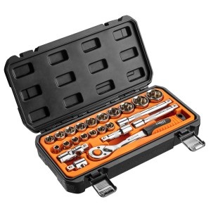 Chei tubulare 1/2 ", set 23 buc.