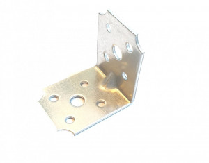 Coltar metalic, pentru lemn cu ranforsare, 50 x 50 mm, F.F. Group - Img 3