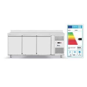 Congelator cu 3 usi profesional, inox, ARKTIC by Hendi Profi Line, 420 L interval temperatura -18?/-22?C , 600 W, 1795x700x(H)850 mm - Img 2