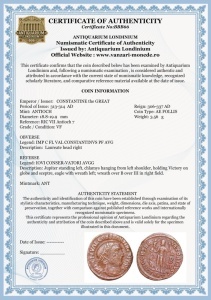CONSTANTINE the GREAT ( 313-314 AD ) - Moneda Antica Romana - Img 2