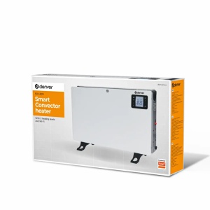 Convector / incalzitor electric inteligent, conectare wi-fi aplicatia Tuya, telecomanda,3 trepte, 750W/1500W/2000W, ventilator, Denver SCH-2105 - Img 2