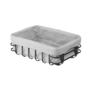 Cos servire paine cu punga textila, Hendi, 250x180x(H)85 mm - Img 2