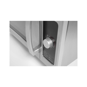 Cuptor microunde profesional, 25 lt, inox, control cu un singur buton, putere iesire 1000W, Hendi, 511x432x(H)311 mm - Img 2