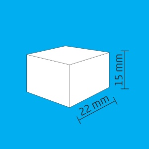 Decoraţiuni pe LED-uri de Ø5 mm, cub, 50 buc/set - Img 3