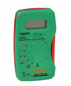 Digitális multiméter, 2-300v, 200mA, Schneider Electric - Img 2