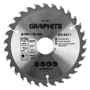 Disc fierastrau circular cu varfuri HM 150 x 30mm, 30 dinti