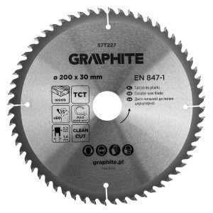 Disc fierastrau, VIDIA, 200 x 30 mm, 60 dinti