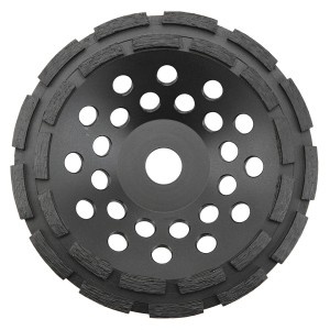 Disc polizare diamantat 115x5x22,2mm dublu segmentat